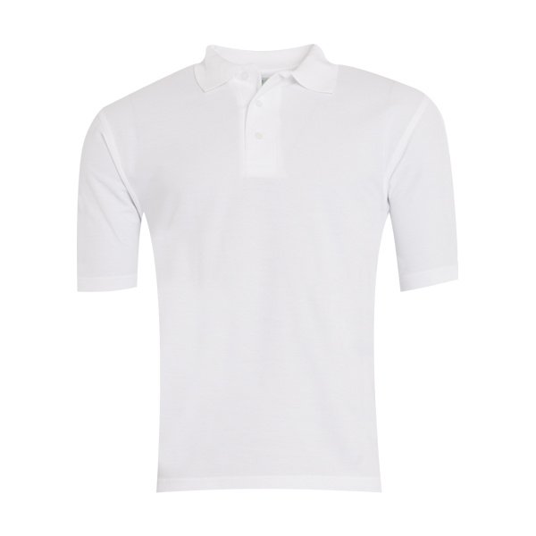 Banner Classic White Polo Shirt